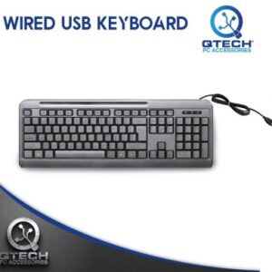Wired USB Keyboard for Home and Office Use