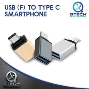 USB (F) to Type C OTG Adapter Converter Port Connector