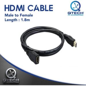[READY STOCK MALAYSIA] HDMI Male to Female Cable Extender for Computer HDTV Projector