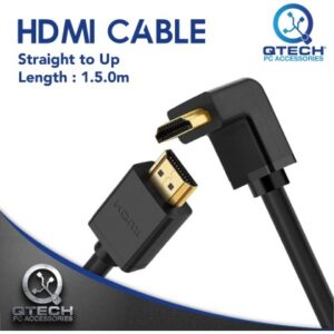 [READY STOCK MALAYSIA] HDMI Straight to Up Cable V1.4 1.5M