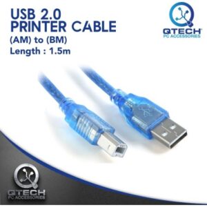 [READY STOCK] 1.5M / 3M / 5M High Speed USB 2.0 Printer Cable Type A Male to Type B Male for Canon Epson HP Brother