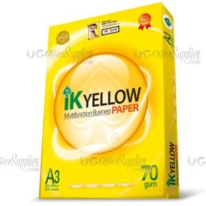 A3 Paper/IK Yellow/Indah Kiat/A3 Kertas 70gsm/Copier Paper (500’S/Ream)