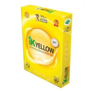 A3 Paper/IK Yellow/Indah Kiat/A3 Kertas 80gsm/Copier Paper (500’S/Ream)