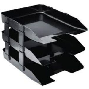 3 TIER DOCUMENT TRAY (PLASTIC)